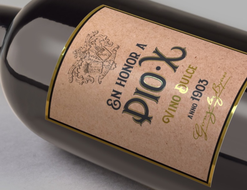 Pio X 1903,  la caricia de un incunable