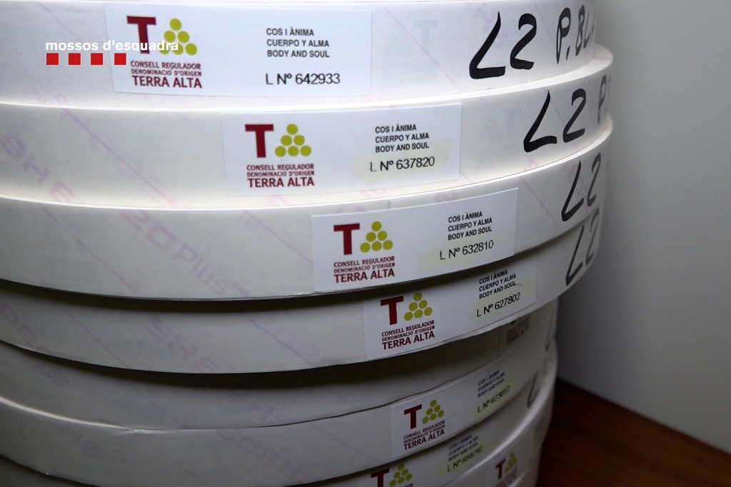 La presunta falsificación de vinos en Tarragona se extiende a otras dos denominaciones