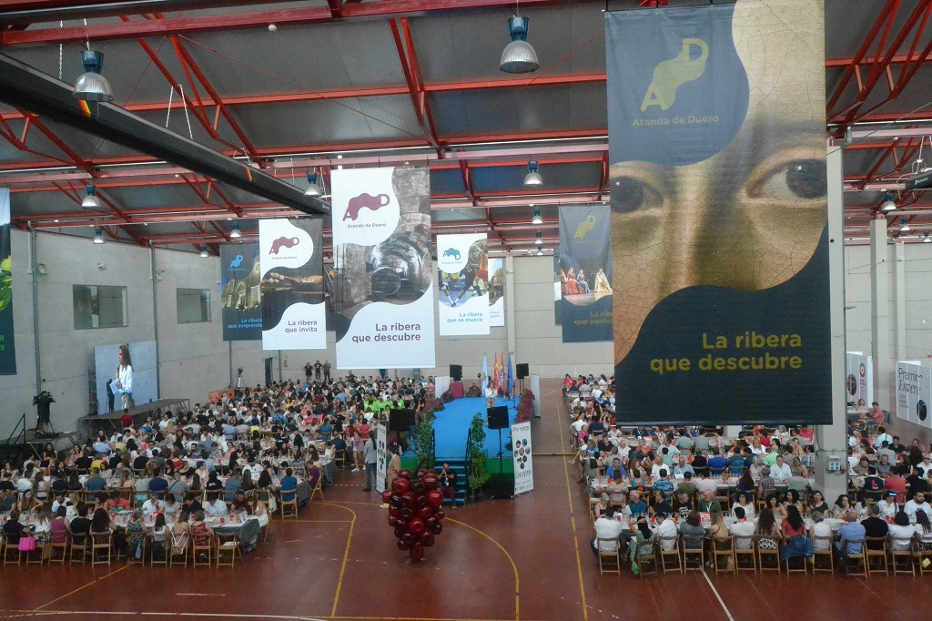 Mil personas fallan en Aranda los Premios Envero dedicados a los vinos de Ribera del Duero