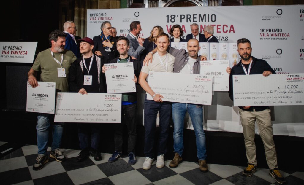 Álvaro Rivalta y Thomas Luke Parker ganan el Premio Vila Viniteca de Cata por Parejas