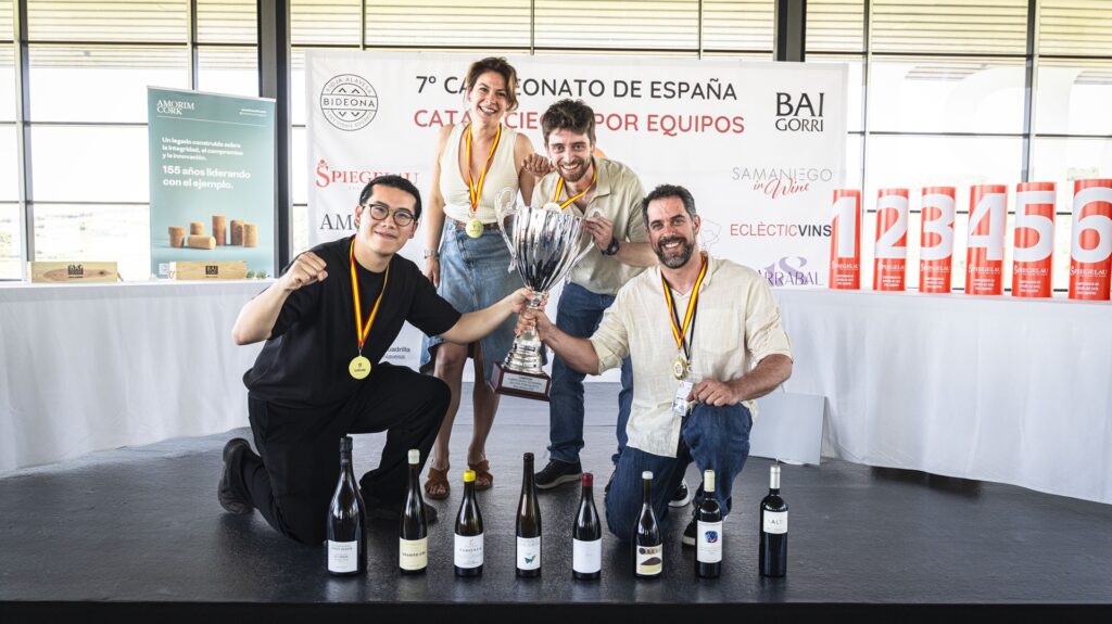 Yana Markos, David Selma, Hoo Yi Chan y Marco Pasi, campeones de España de cata